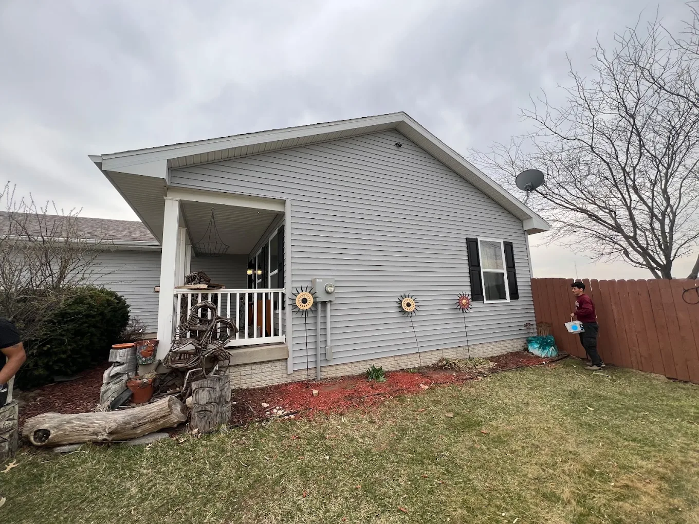 Storm damage Deck Repair Iowa
